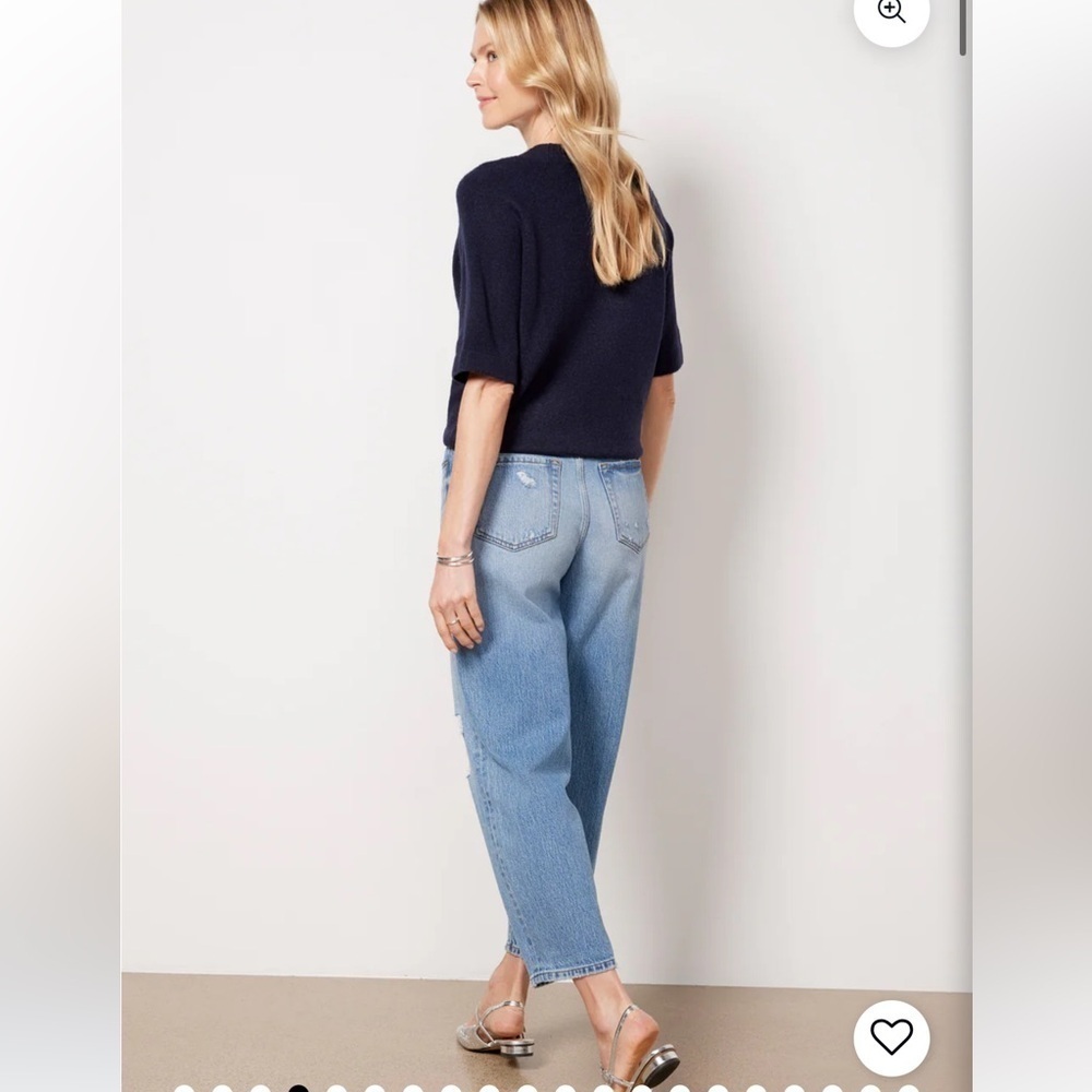 Evereve • Vintage Barrel Leg Jeans Size 27 - Picture 3 of 4
